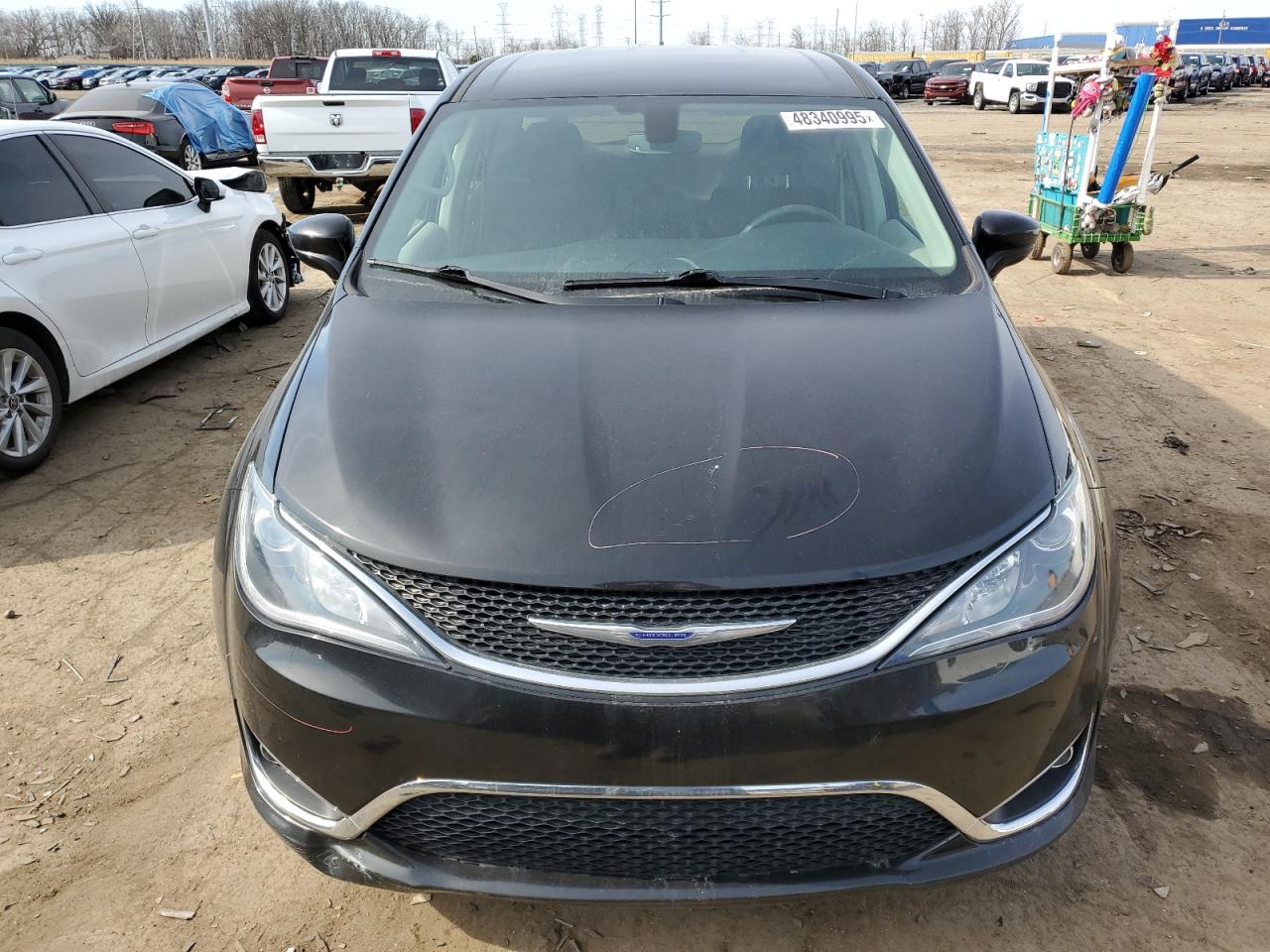 2020 Chrysler Pacifica VIN 2C4RC1FG8LR158976 Copart auction photo, side damage thumbnail 5