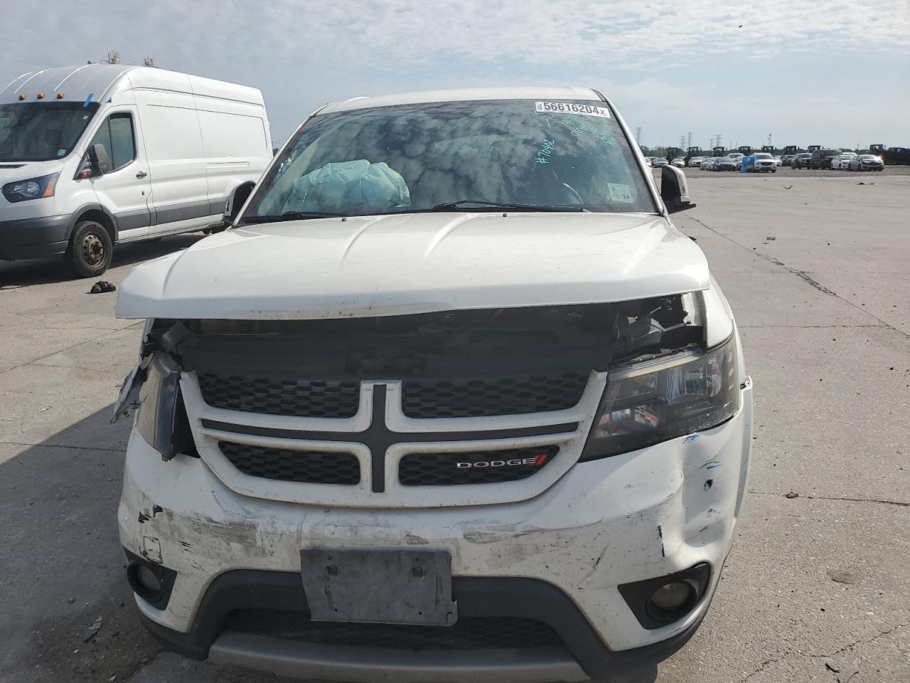 2018 Dodge Journey VIN 3C4PDCEG6JT370402 Copart auction photo, front end damage thumbnail 5