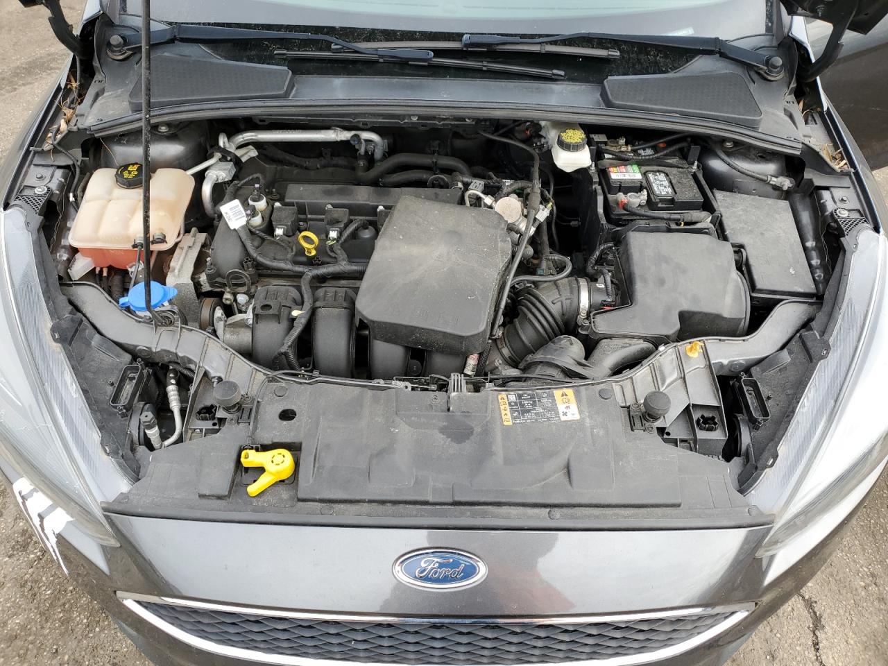 2017 Ford Focus VIN 1FADP3K21HL340464 Copart auction photo, rear end / side damage thumbnail 11