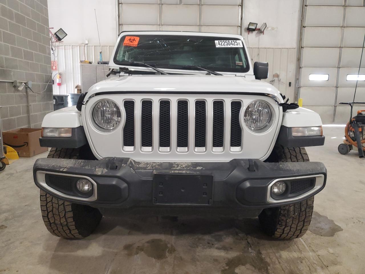 2020 Jeep Wrangler VIN 1C4HJXEN3LW208033 Copart auction photo, side / minor dent/scratches damage thumbnail 5