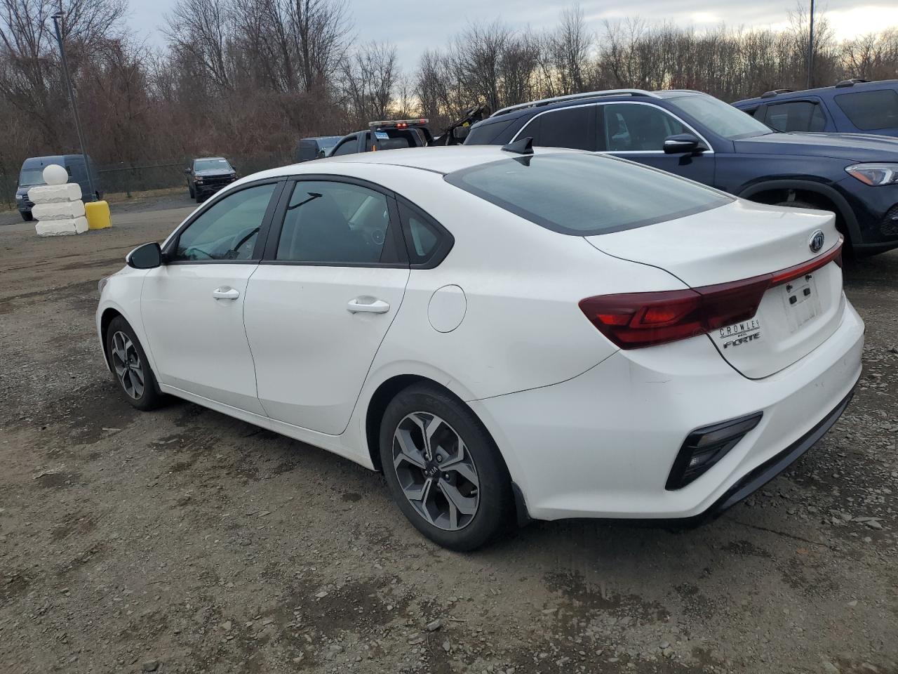 2020 KIA Forte VIN 3KPF24AD7LE245368 Copart auction photo, burn - engine damage thumbnail 2
