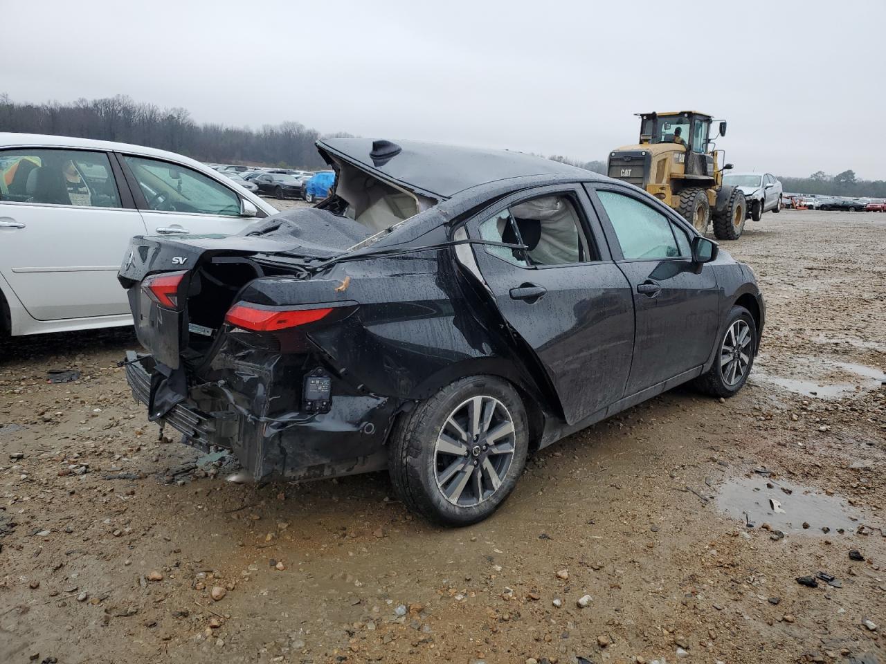 2020 Nissan Versa VIN 3N1CN8EV1LL883019 Copart auction photo, all over damage thumbnail 3
