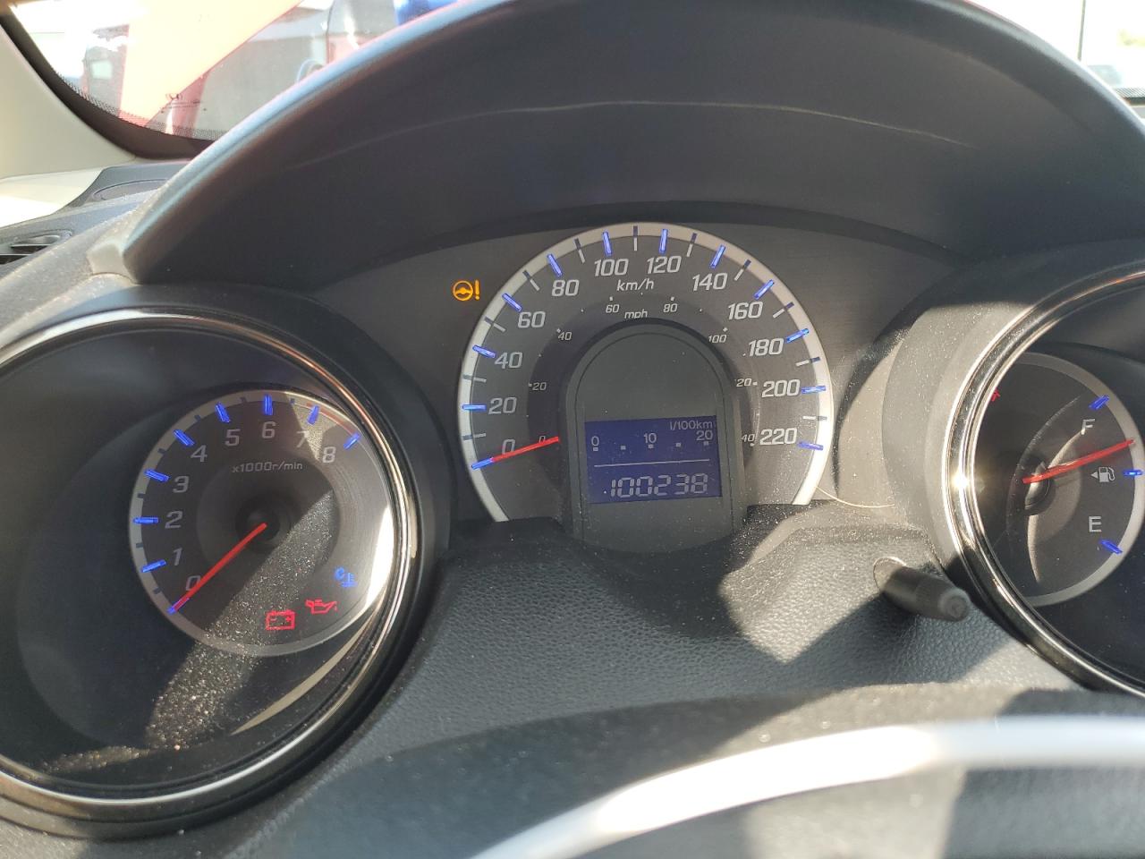 2013 Honda Fit VIN LUCGE8H71D3007152 Copart auction photo, rear end damage thumbnail 9