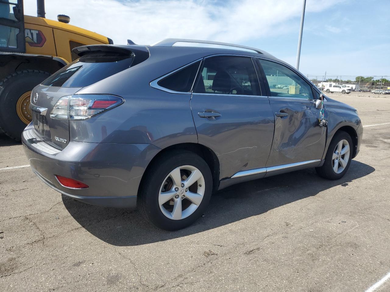 2012 Lexus RX VIN 2T2BK1BA3CC121982 Copart auction photo, side damage thumbnail 3