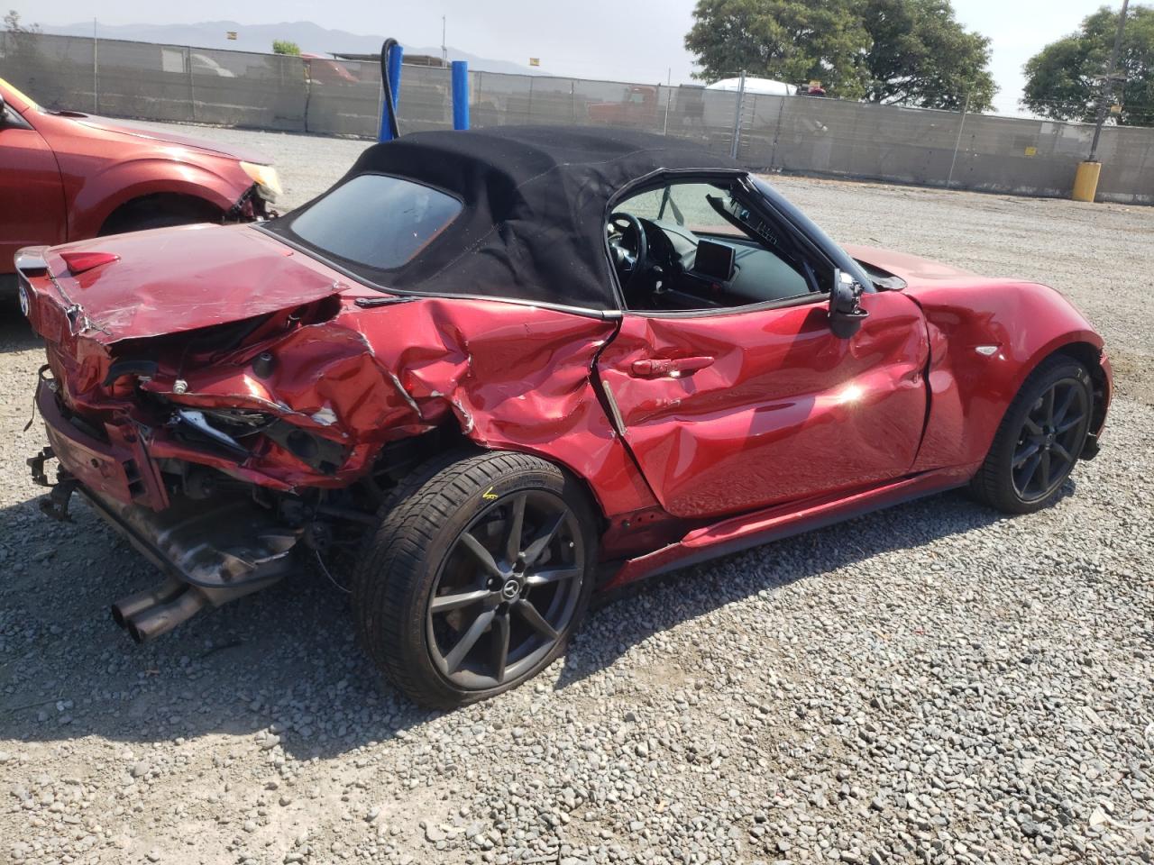 2016 Mazda MX-5 VIN JM1NDAC77G0115780 Copart auction photo, all over damage thumbnail 3