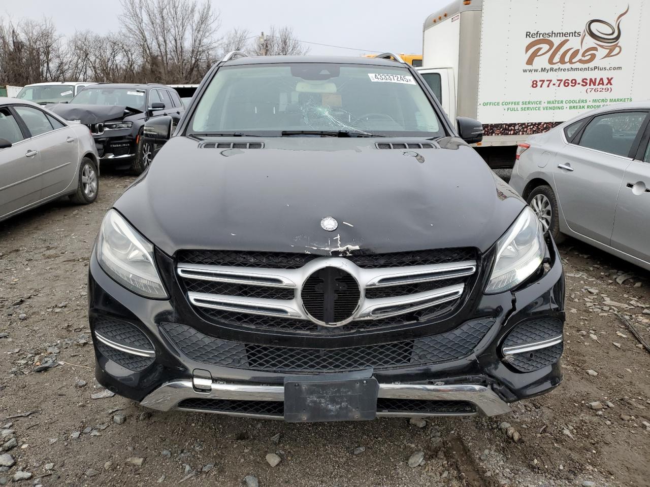 2016 Mercedes-Benz GLE VIN 4JGDA5HB6GA730254 Copart auction photo, front end damage thumbnail 5