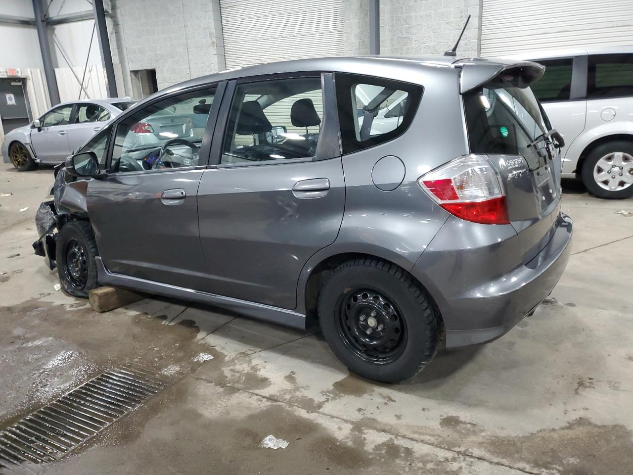 2011 Honda Fit VIN JHMGE8H57BC000186 Copart auction photo, front end damage thumbnail 2