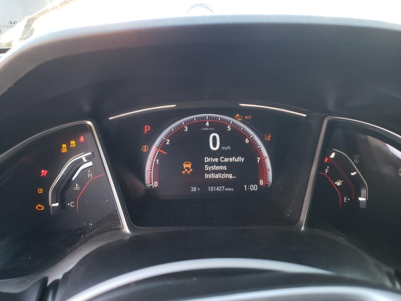 2019 Honda Civic VIN 2HGFC4B83KH308520 Copart auction photo, front end damage thumbnail 9