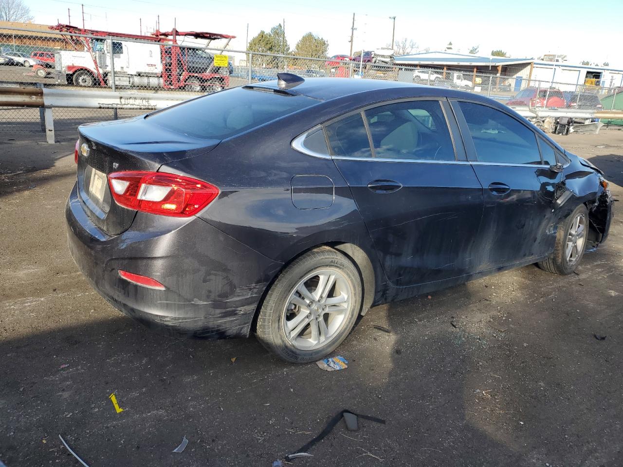 2016 Chevrolet Cruze VIN 1G1BE5SM0G7326754 Copart auction photo, front end / side damage thumbnail 3