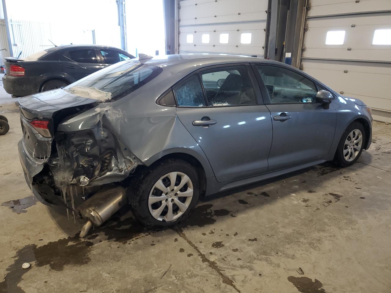 2020 Toyota Corolla VIN 5YFEPRAE0LP039889 Copart auction photo, rear end / hail damage thumbnail 3