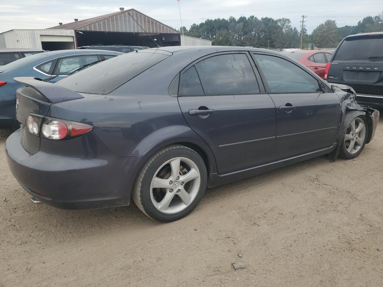 2007 Mazda 6 VIN 1YVHP84C175M04059 Copart auction photo, front end damage thumbnail 3
