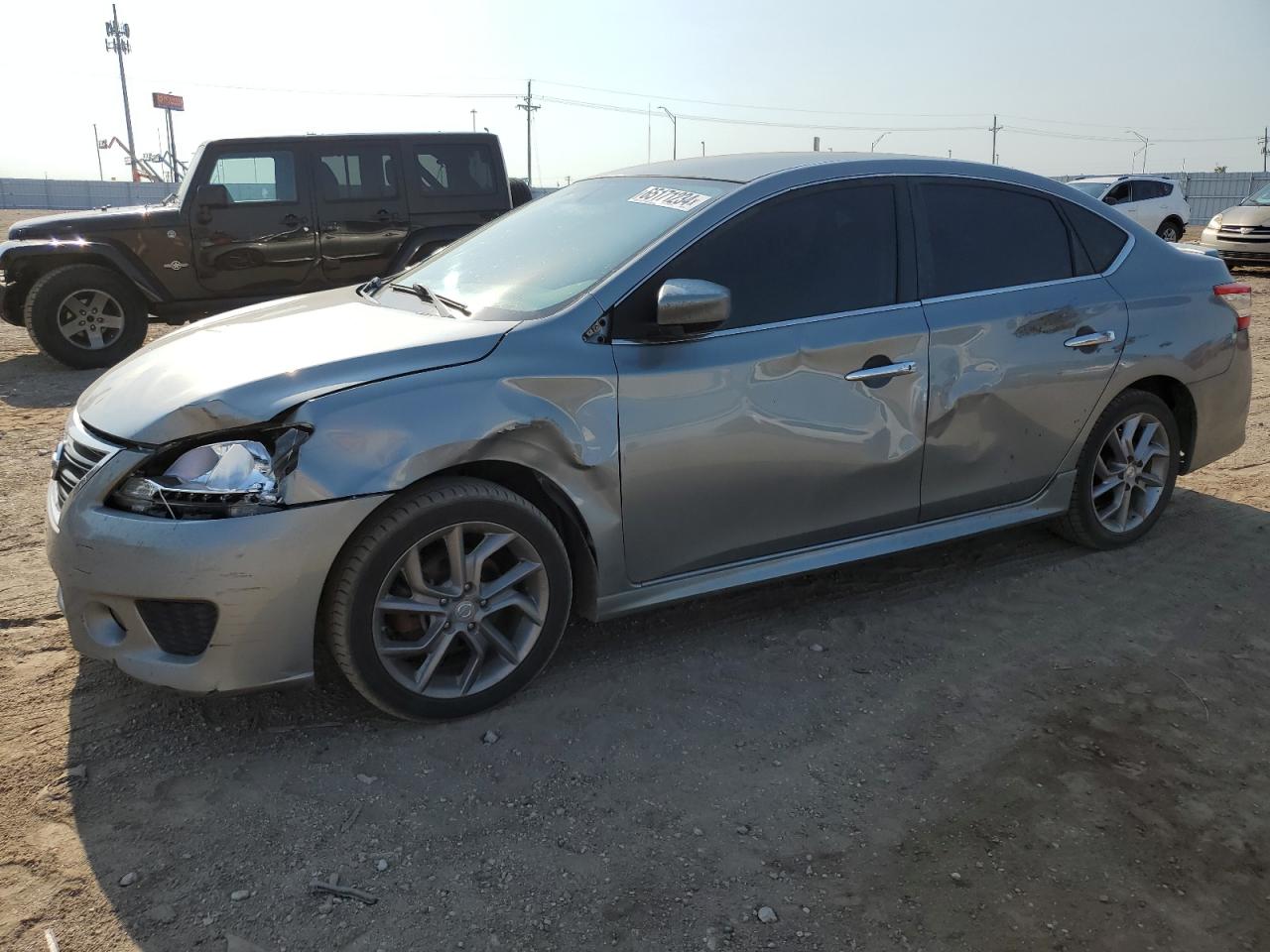 2013 Nissan Sentra VIN 3N1AB7AP4DL710663