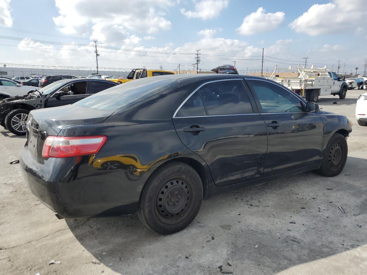 2007 Toyota Camry VIN 4T1BE46K27U150541 Copart auction photo, front end / side damage thumbnail 3