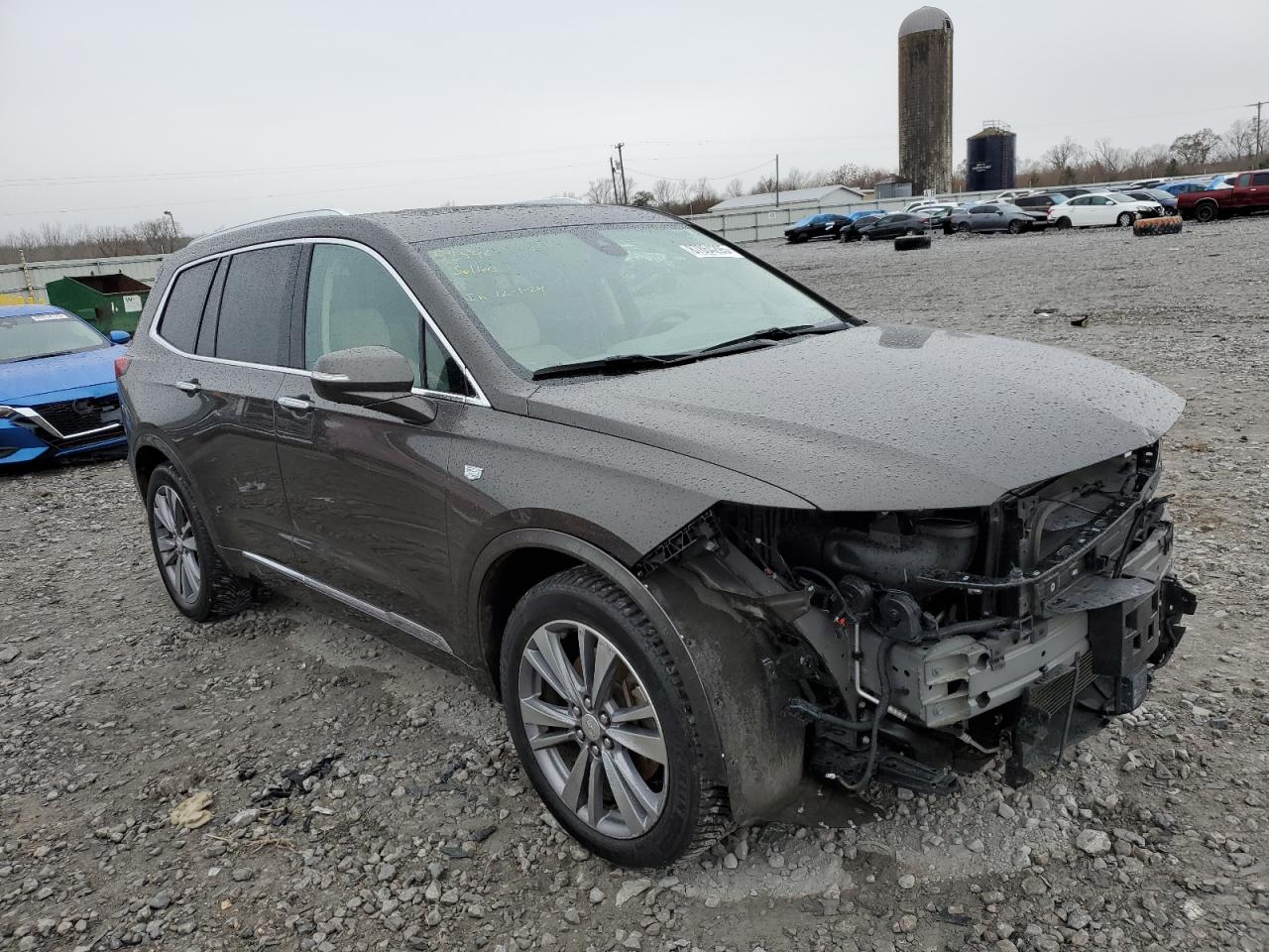 2020 Cadillac XT6 VIN 1GYKPCRS5LZ115116 Copart auction photo, all over damage thumbnail 4