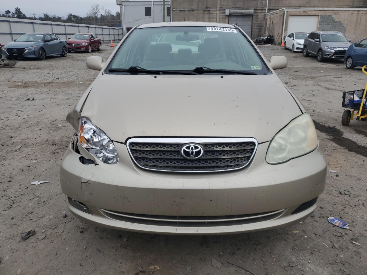 2007 Toyota Corolla VIN 2T1BR30E37C837501 Copart auction photo, front end / minor dent/scratches damage thumbnail 5