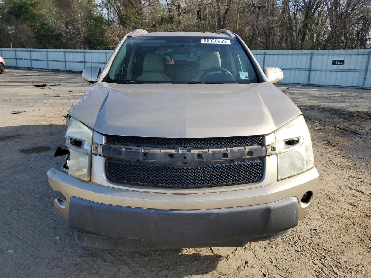 2006 Chevrolet Equinox VIN 2CNDL63F866161087 Copart auction photo, side / rear end damage thumbnail 5