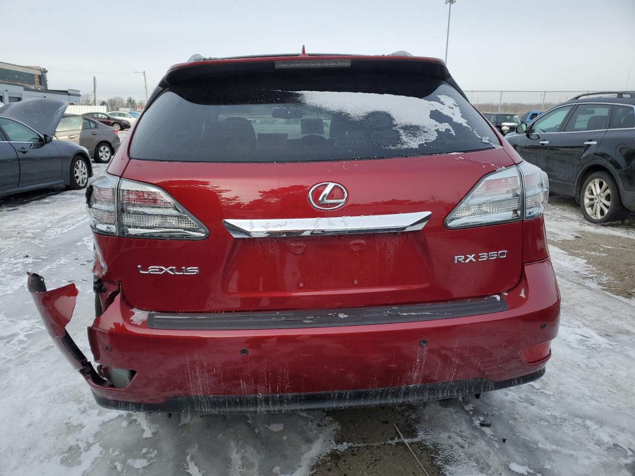 2010 Lexus RX VIN 2T2BK1BA5AC064326 Copart auction photo, all over damage thumbnail 6