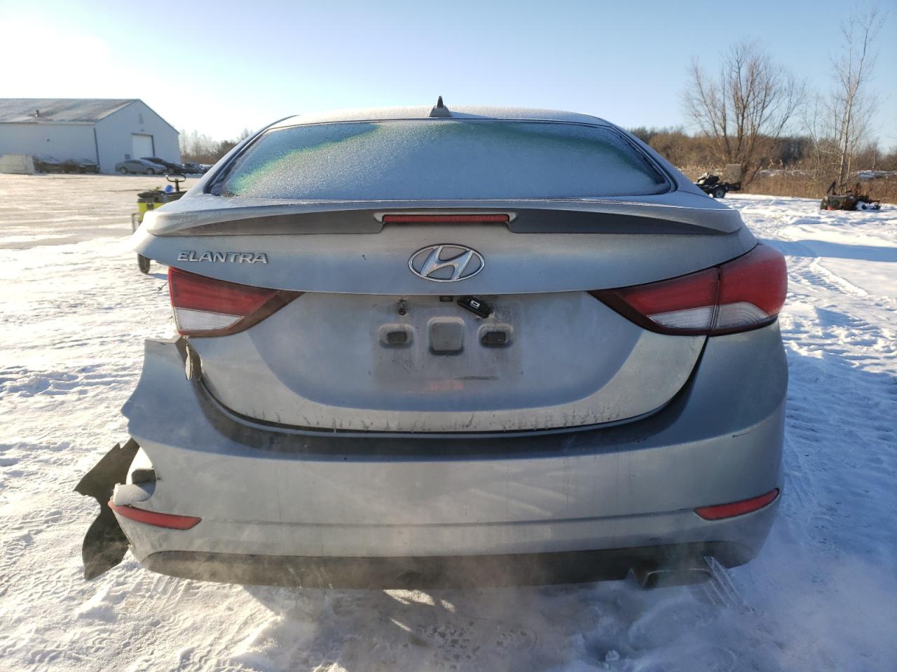 2016 Hyundai Elantra VIN KMHDH4AH7GU521771 Copart auction photo, all over damage thumbnail 6