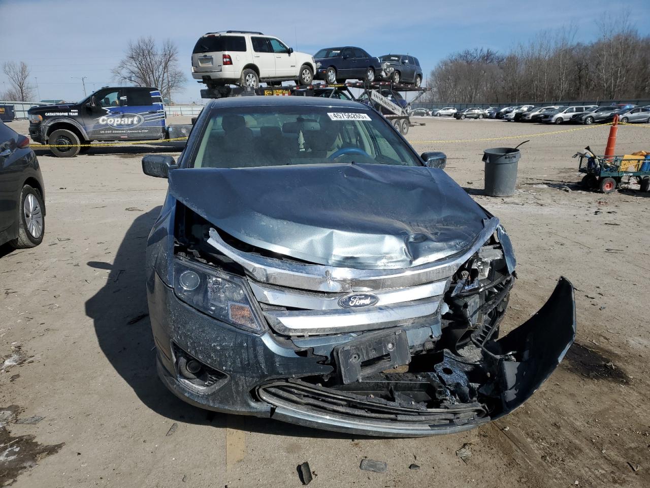 2011 Ford Fusion VIN 3FADP0L30BR335609 Copart auction photo, front end damage thumbnail 5