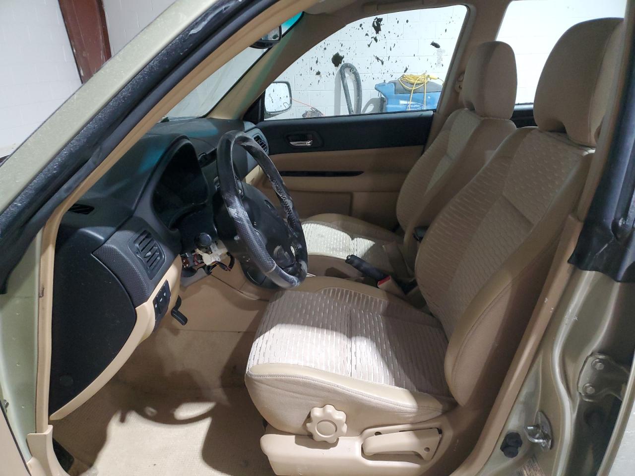 2004 Subaru Forester VIN JF1SG65614H718139 Copart auction photo, vandalism damage thumbnail 7