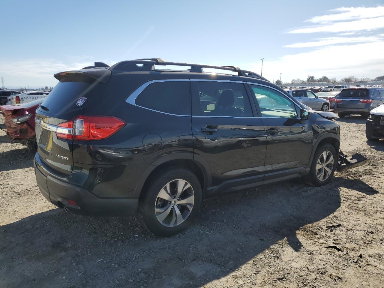 2021 Subaru Ascent VIN 4S4WMAFDXM3470857 Copart auction photo, front end damage thumbnail 3