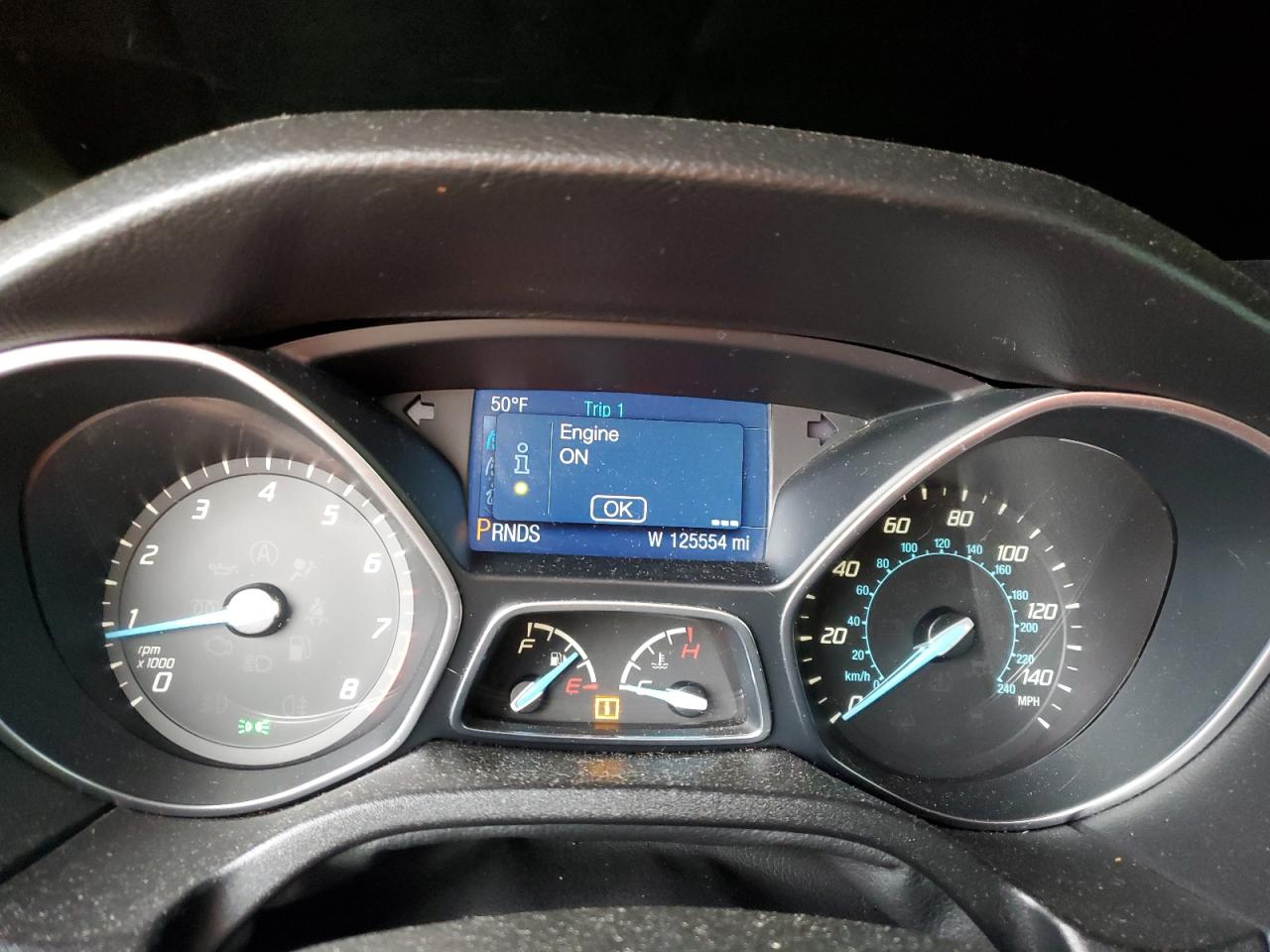 2014 Ford Focus VIN 1FADP3F2XEL123436 Copart auction photo, front end / rear end damage thumbnail 9
