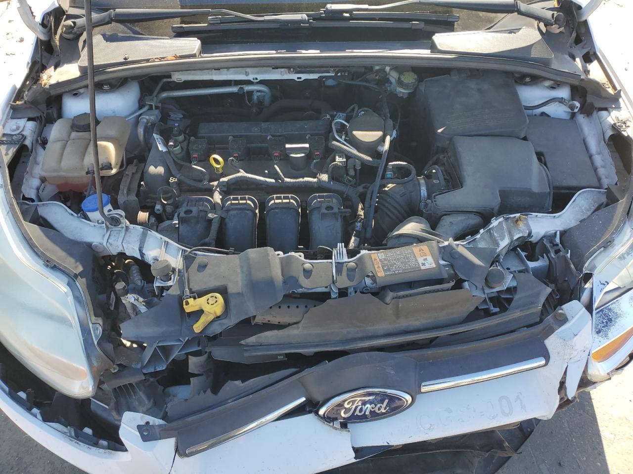2014 Ford Focus VIN 1FADP3F23EL282797 Copart auction photo, front end / minor dent/scratches damage thumbnail 11