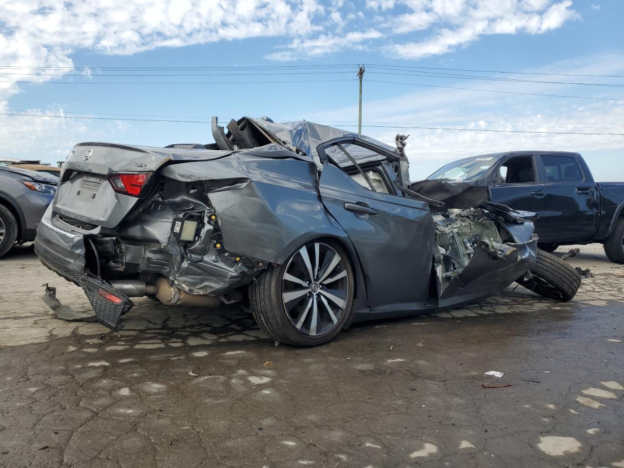 2022 Nissan Altima VIN 1N4BL4CV3NN401346 Copart auction photo, all over damage thumbnail 3
