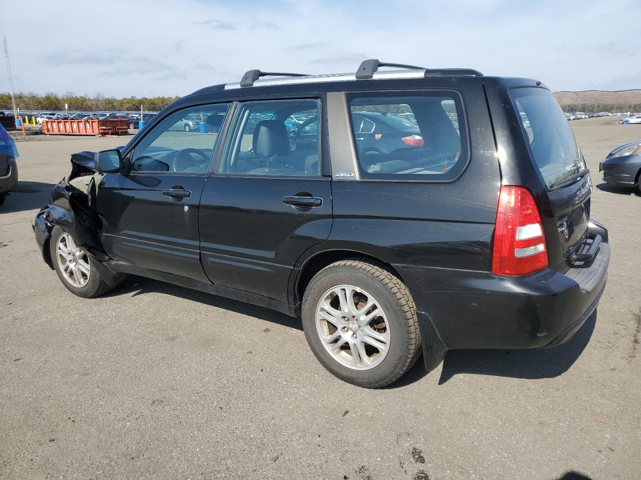 2004 Subaru Forester VIN JF1SG69664H725355 Copart auction photo, front end / side damage thumbnail 2