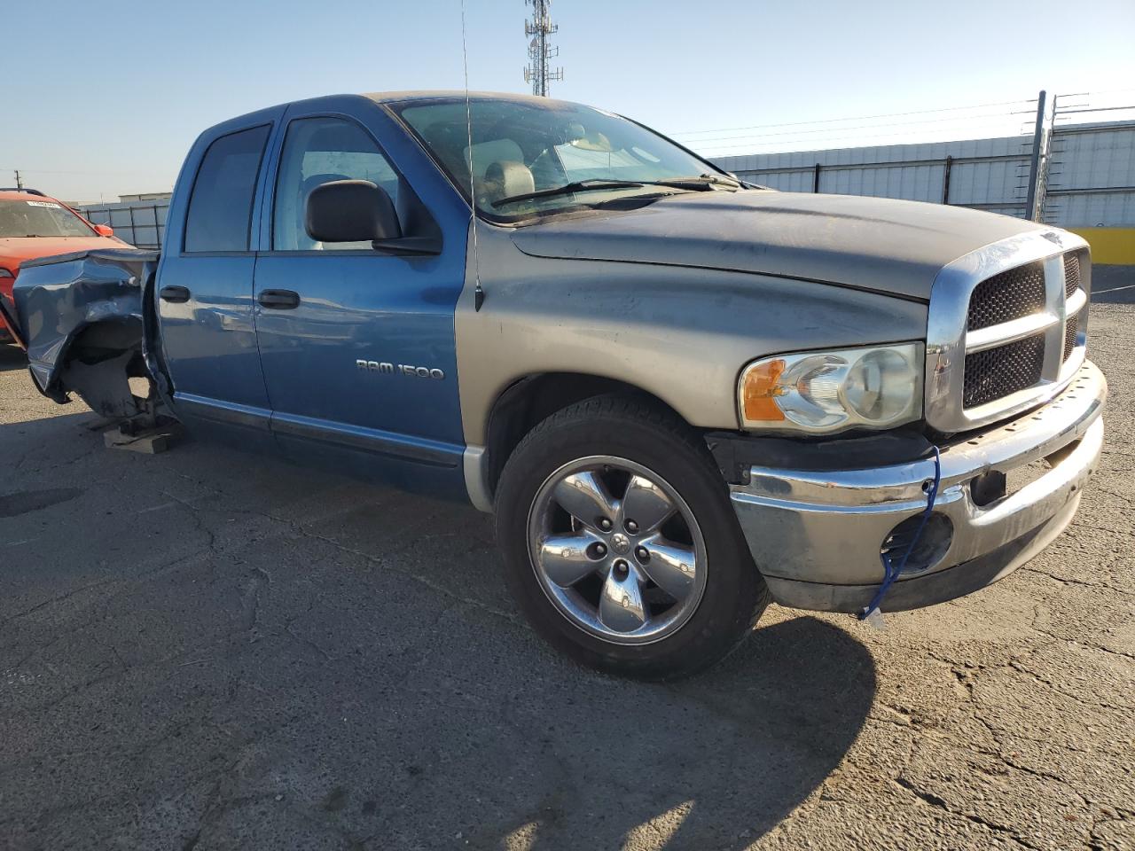 2004 Dodge RAM VIN 1D7HA18D24J254389 Copart auction photo, side damage thumbnail 4
