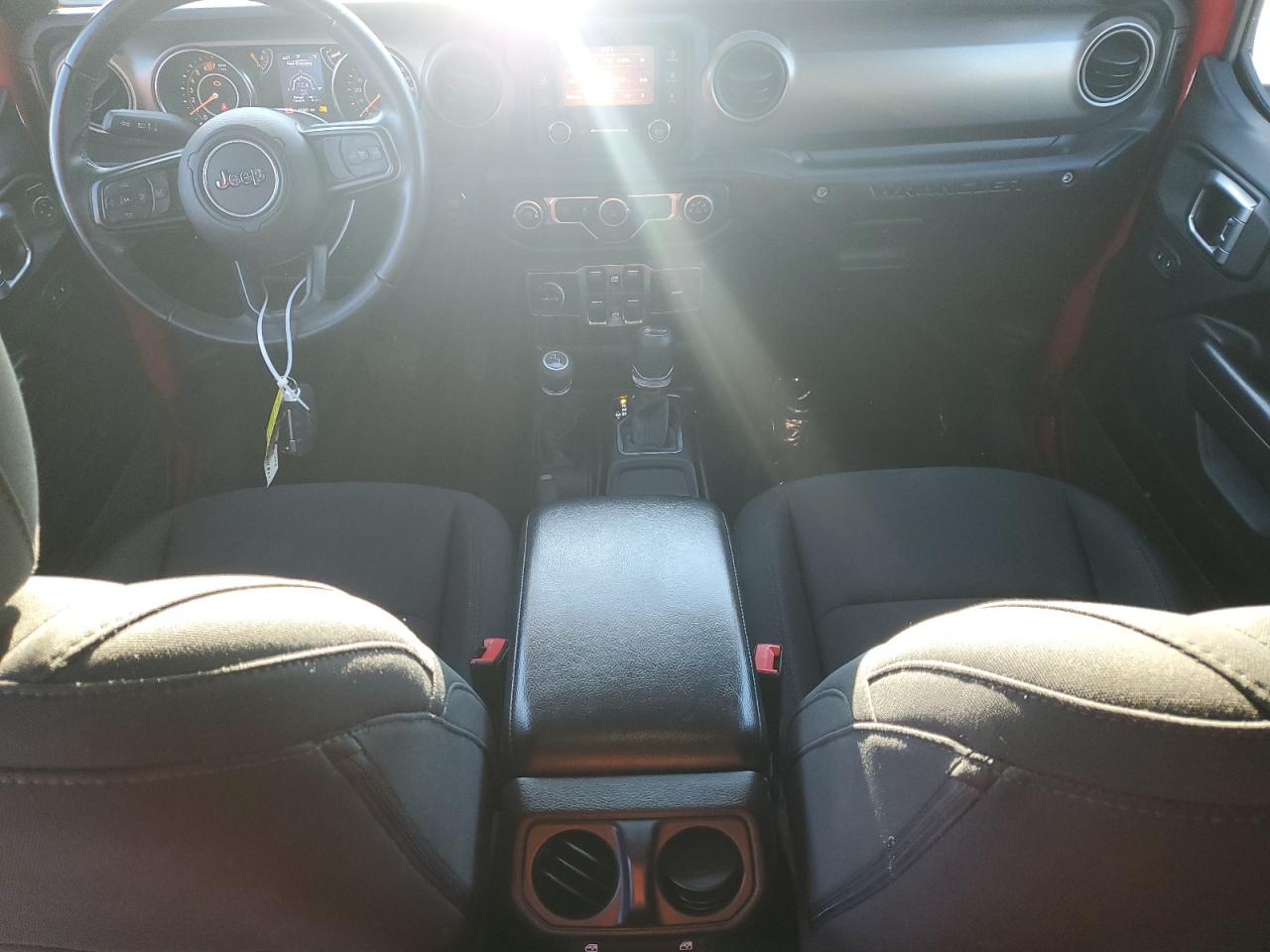 2019 Jeep Wrangler VIN 1C4HJXDN9KW564101 Copart auction photo, front end damage thumbnail 8