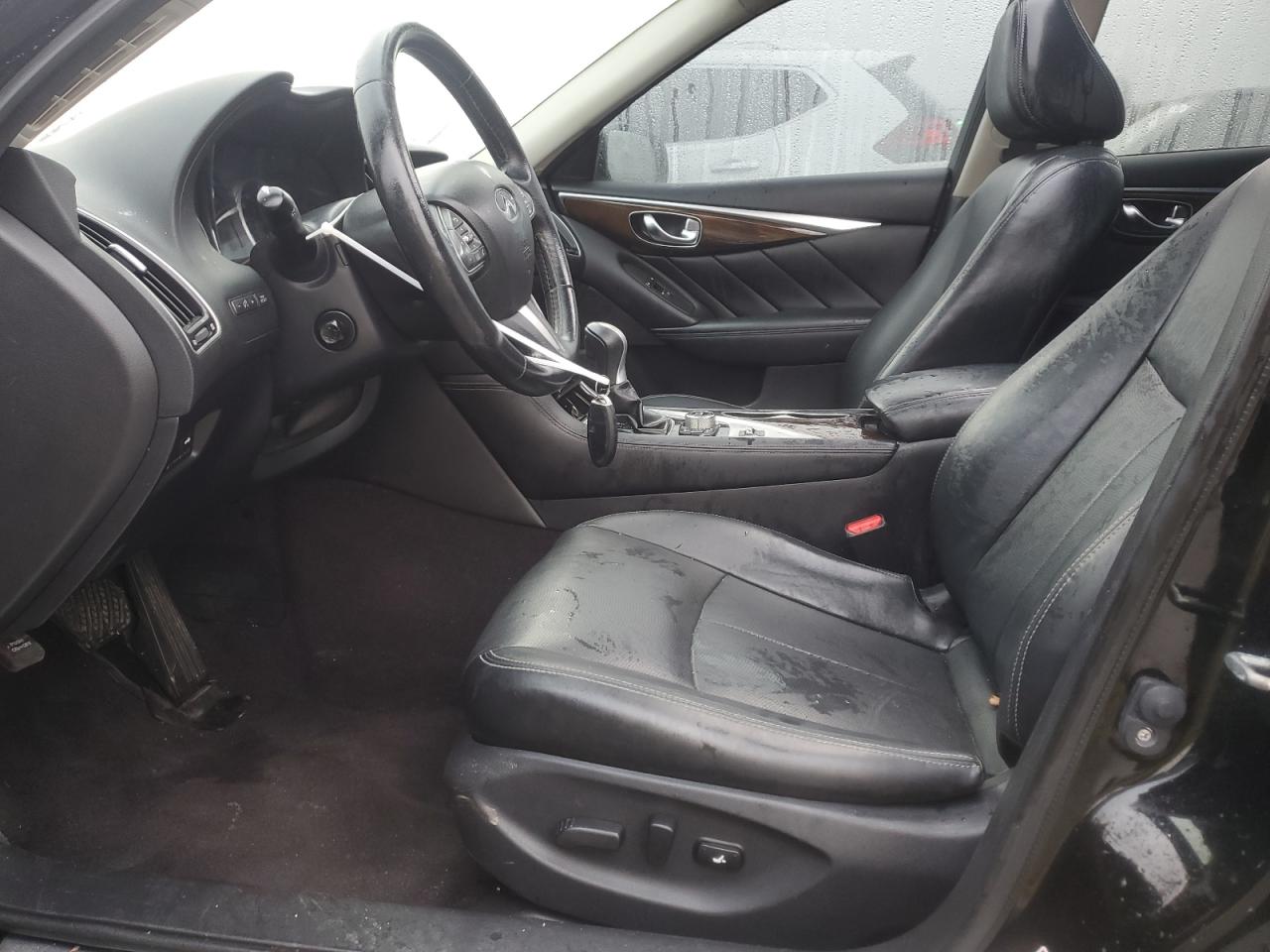2015 Infiniti Q50 VIN JN1BV7AP3FM355974 Copart auction photo, all over damage thumbnail 7