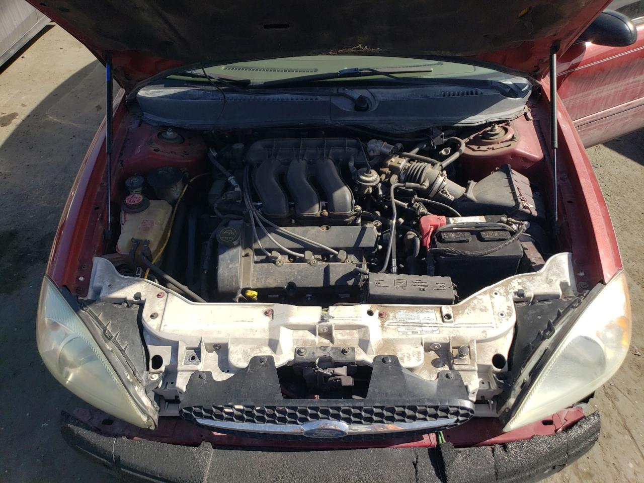 2003 Ford Taurus VIN 1FAFP55S63G236151 Copart auction photo, front end damage thumbnail 11