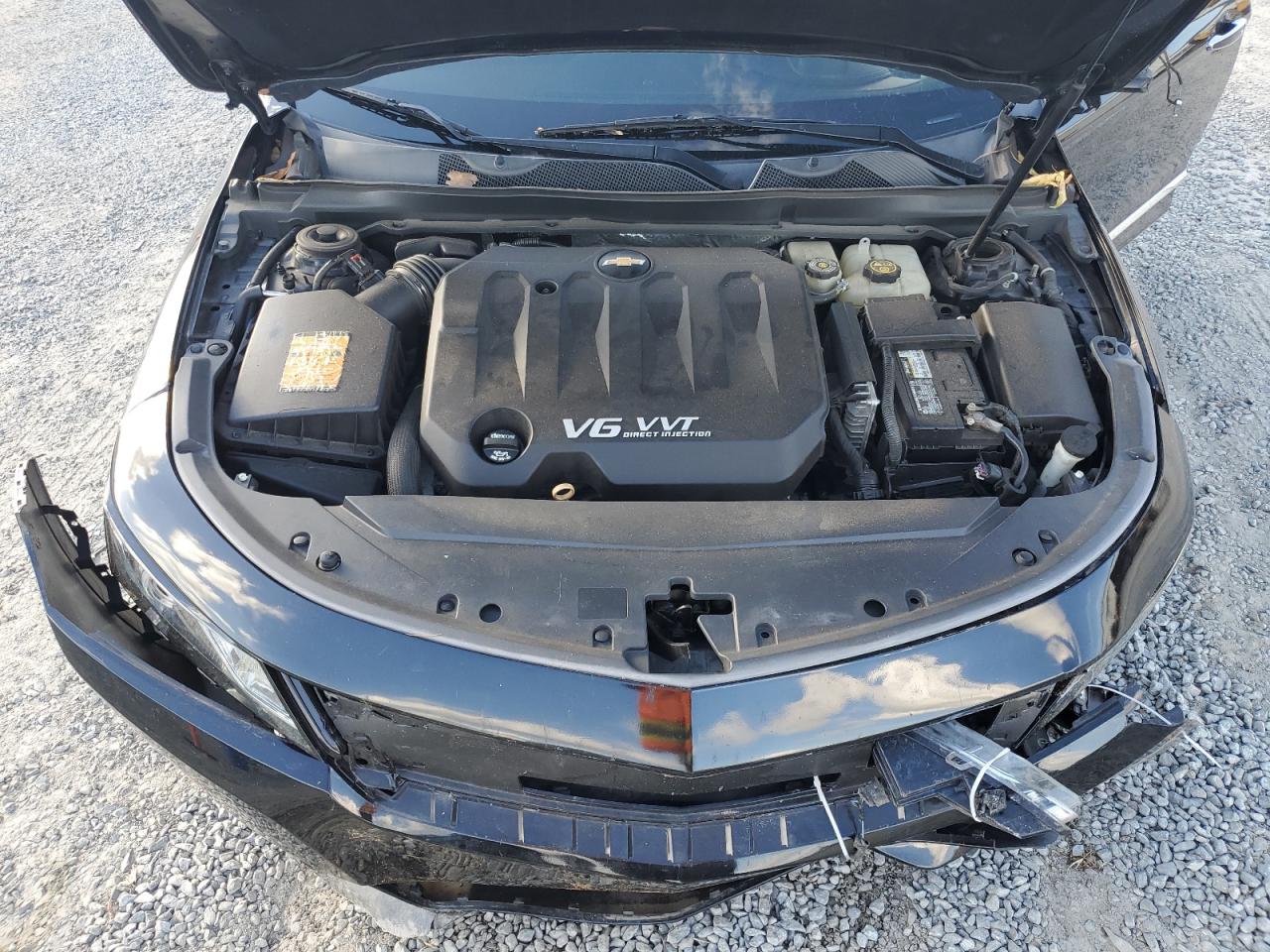 2017 Chevrolet Impala VIN 1G1145S35HU111671 Copart auction photo, side / front end damage thumbnail 12