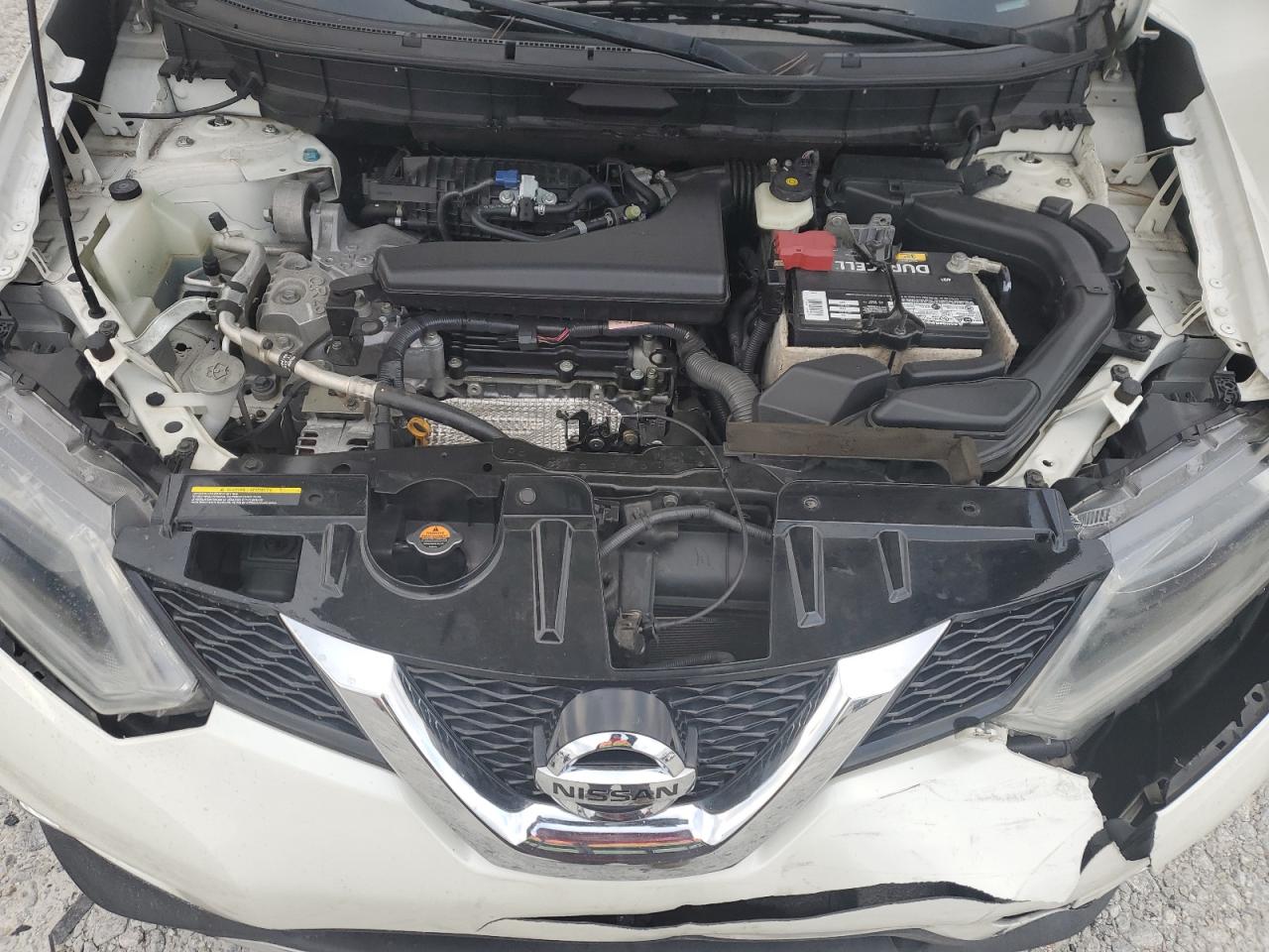 2016 Nissan Rogue VIN 5N1AT2MT0GC743936 Copart auction photo, rear end / front end damage thumbnail 12