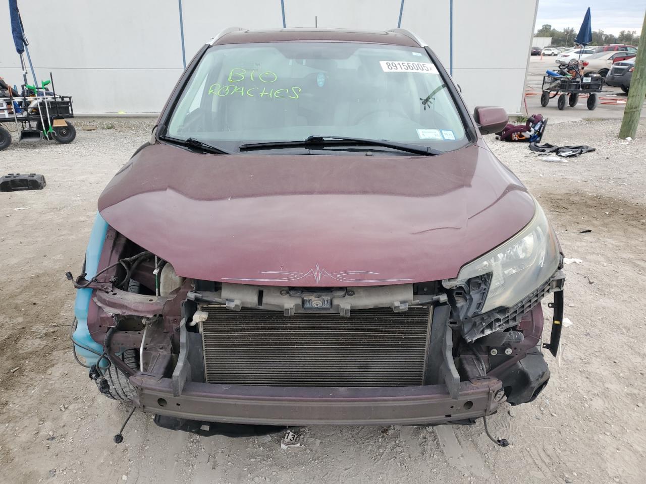 2013 Honda CR-V VIN 5J6RM4H78DL057145 Copart auction photo, front end damage thumbnail 5
