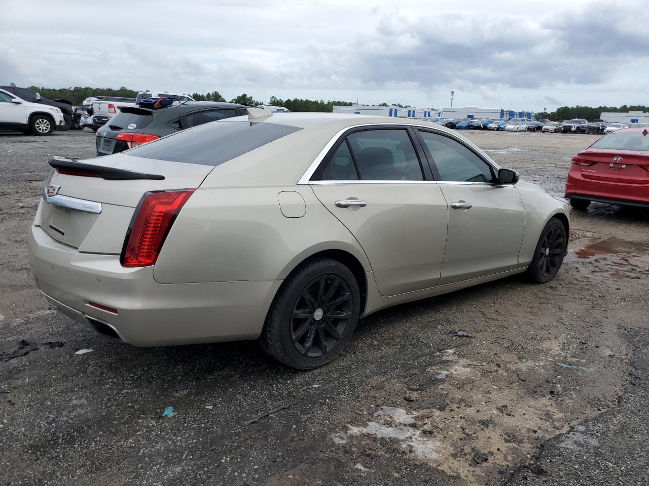 2015 Cadillac CTS VIN 1G6AW5SX9F0133748 Copart auction photo, minor dent/scratches damage thumbnail 3