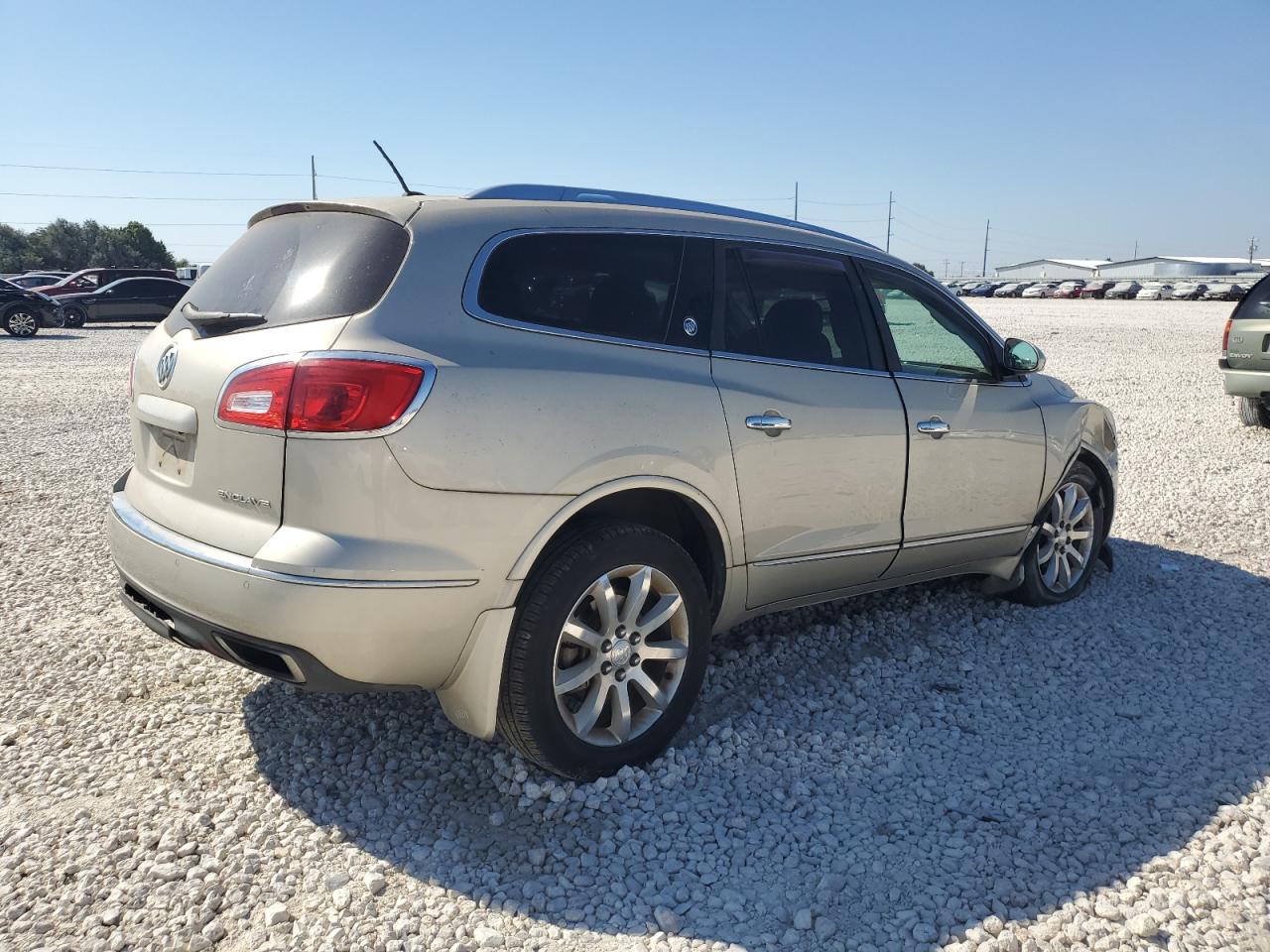 2013 Buick Enclave VIN 5GAKRDKD4DJ179635 Copart auction photo, side damage thumbnail 3