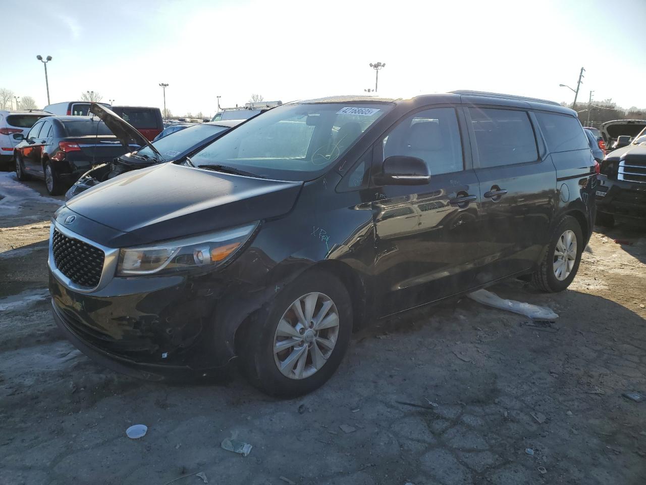 2015 KIA Sedona VIN KNDMB5C1XF6028293
