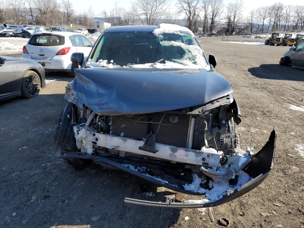 2012 Toyota Highlander VIN 5TDBK3EH9CS129293 Copart auction photo, front end / minor dent/scratches damage thumbnail 5