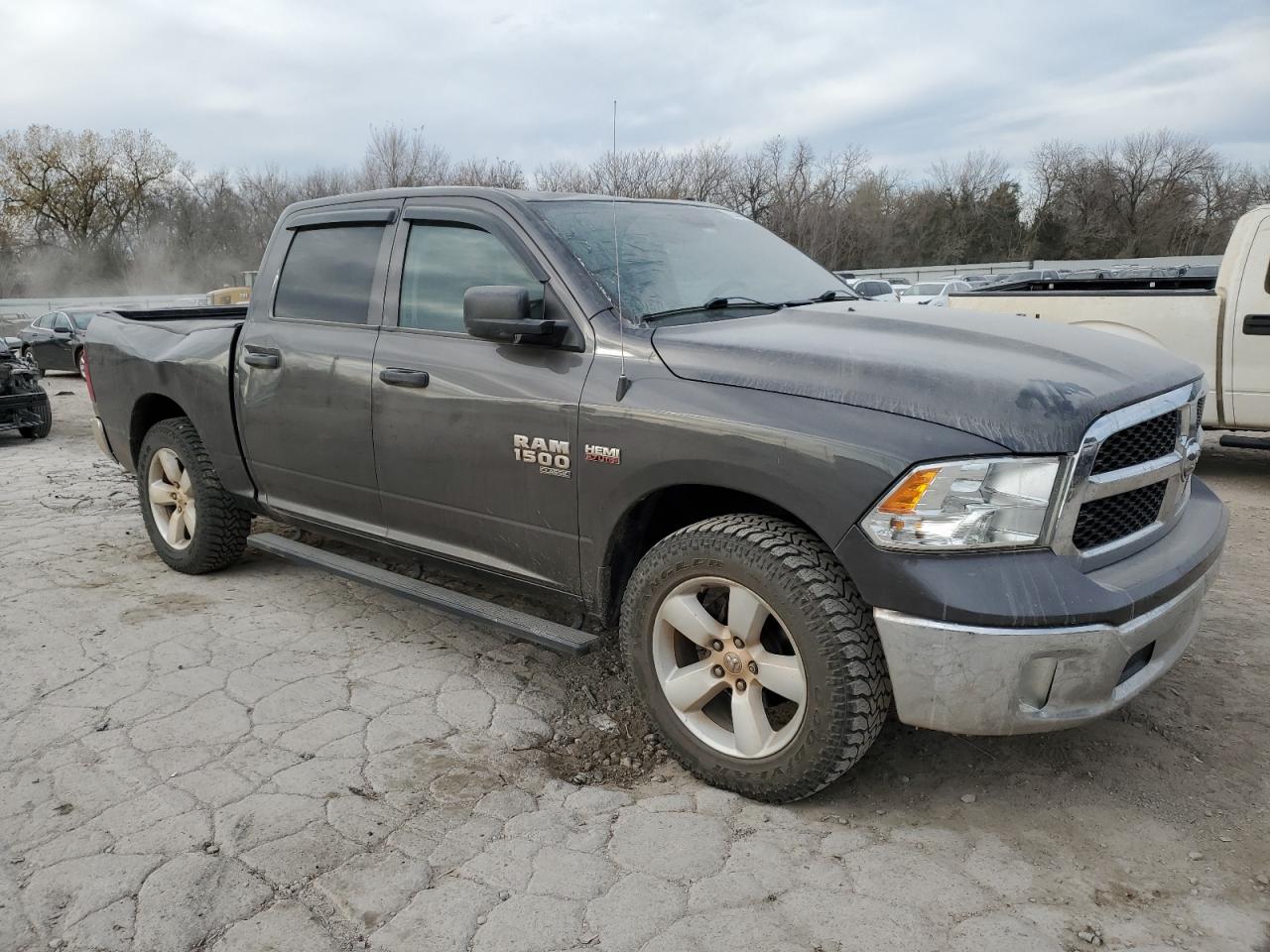 2020 RAM 1500 VIN 3C6RR6KT0LG194821 Copart auction photo, all over damage thumbnail 4