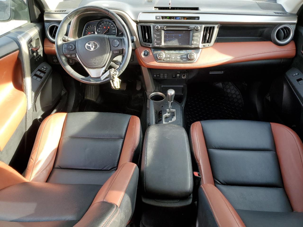 2014 Toyota RAV 4 VIN 2T3DFREVXEW168949 Copart auction photo, front end / minor dent/scratches damage thumbnail 8