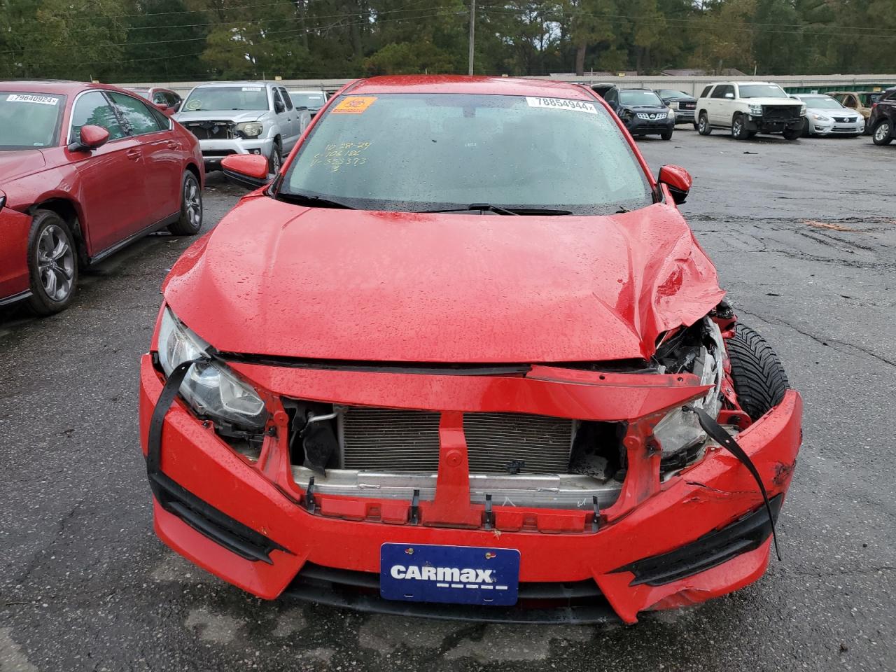 2016 Honda Civic VIN 2HGFC2F53GH553393 Copart auction photo, front end damage thumbnail 5