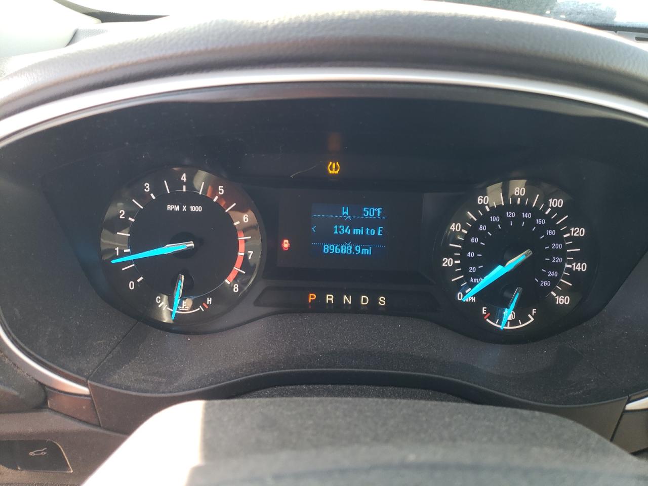 2014 Ford Fusion VIN 1FA6P0G7XE5398875 Copart auction photo, side damage thumbnail 9
