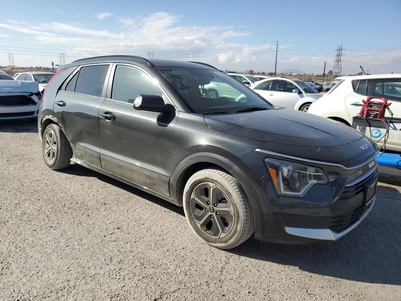 2023 KIA Niro VIN KNDCS3LF2P5055796 Copart auction photo, rear end damage thumbnail 4