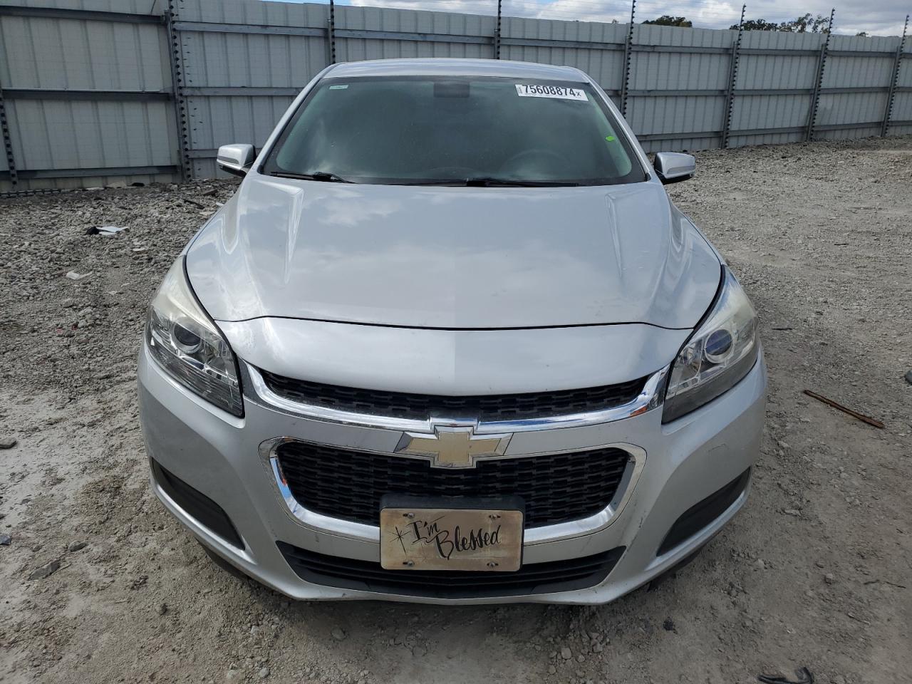 2016 Chevrolet Malibu VIN 1G11C5SA3GU118196 Copart auction photo, rear end damage thumbnail 5