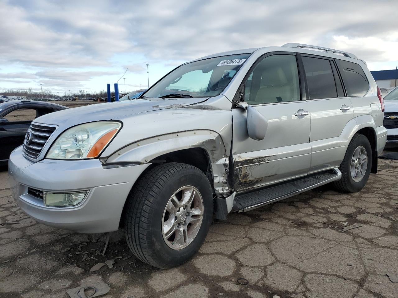 2008 Lexus GX VIN JTJBT20X580152423 - Copart auction photo
