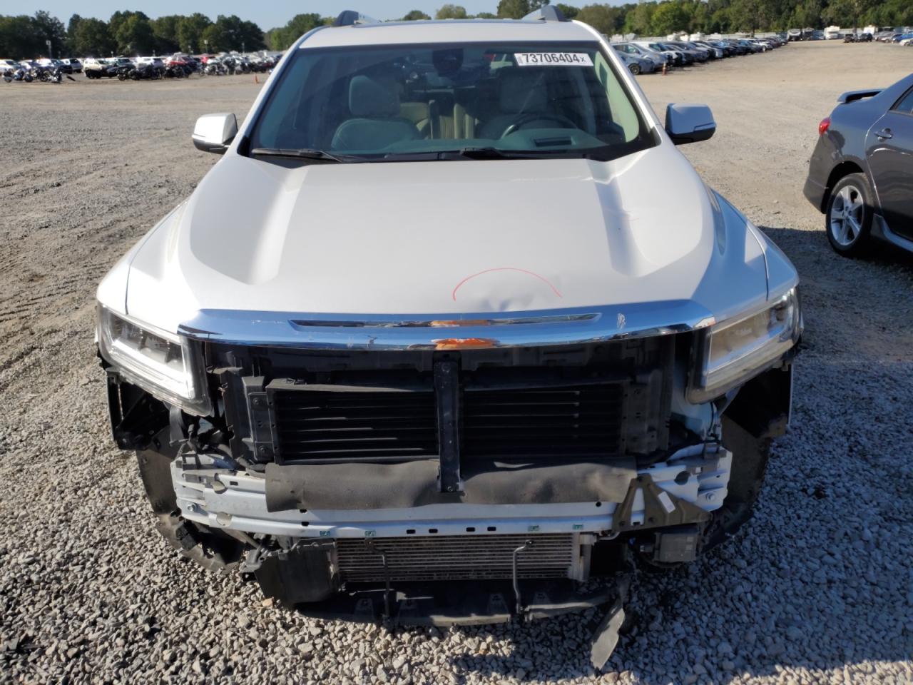 2021 GMC Acadia VIN 1GKKNXLS6MZ191848 Copart auction photo, rear end / front end damage thumbnail 5