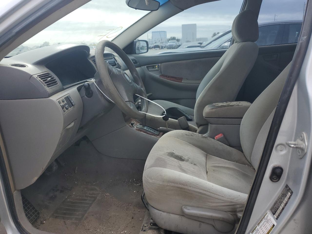 2007 Toyota Corolla VIN 2T1BR32E77C834050 Copart auction photo, front end / rear end damage thumbnail 7