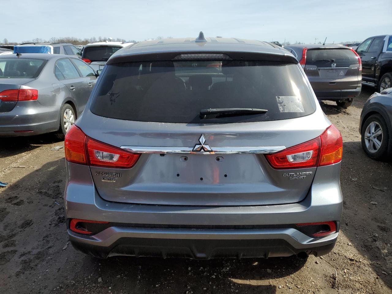 2019 Mitsubishi Outlander VIN JA4AP3AU3KU032370 Copart auction photo, front end / minor dent/scratches damage thumbnail 6